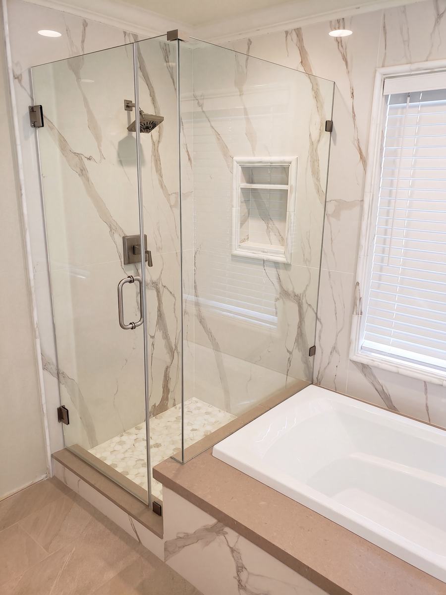 Completed bathroom remodel for Sara H.